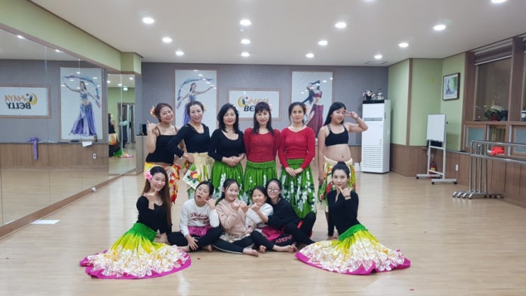  창원시체육회 훌라댄스댄스협회 2018.작품워크숍 스케치