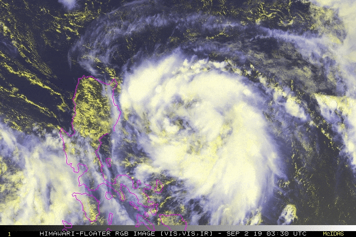  북서 태평양 : 열대폭풍 링링 (Tropical Storm Lingling) #01