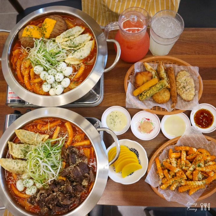  청주 떡볶이 맛집 : 갑진즉석떡볶이 - 중국당면에 고기 가득 토핑 취향저격