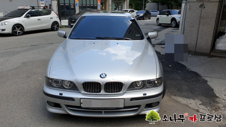  BMW E39 후방 카메라 장착