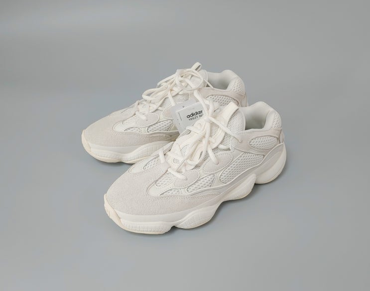  이지 500 본 화이트 (Yeezy 500 Bone White) 언박싱 리뷰