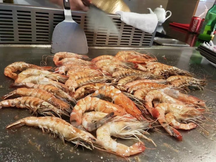  광저우 맛집 / 무제한! 일식 철판요리집 大渔 (따위)
