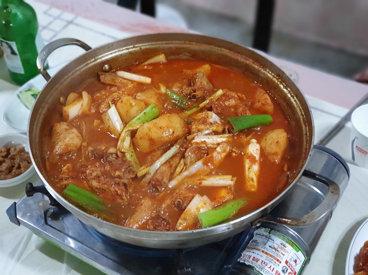  비내리는 가을을 맞이하며 닭뽂음탕을~
