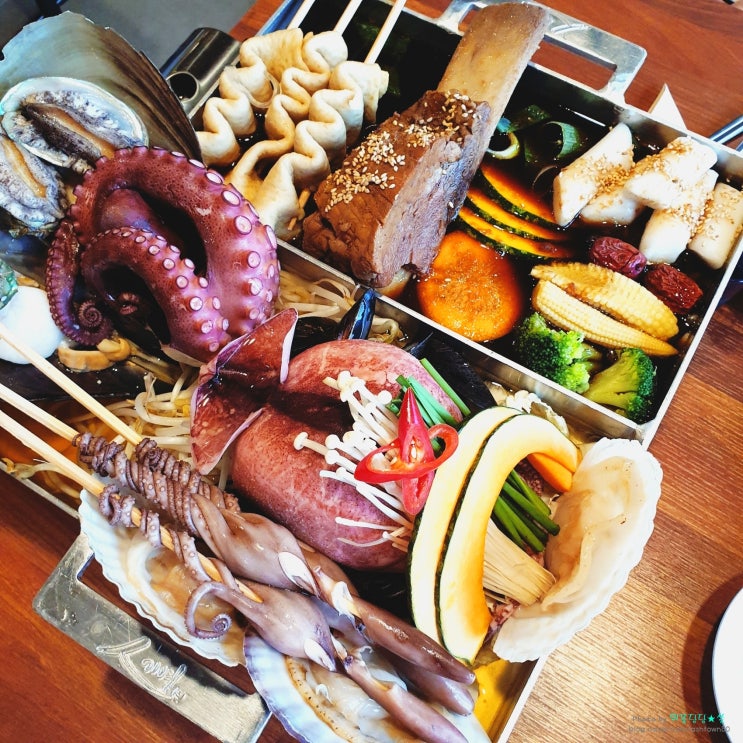  금련산역 맛집> 인기명 광안리점, 조갈찜 조개갈비찜 보양식 추천 술집