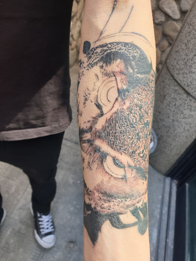 부엉이 타투 뜻과 도안추천 __ : 네이버 블로그, image size:800x1067