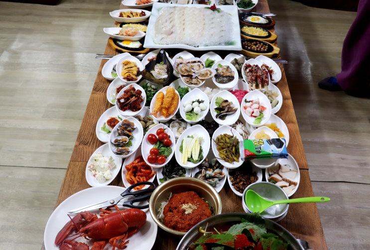  연안부두 횟집 뢉스터 진국!