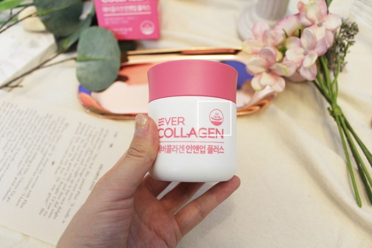  저분자콜라겐펩타이드를 함유한 에버콜라겐 인앤업 플러스로 생기톡톡!