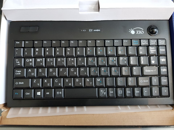  ZIO RMK300U 무선트랙볼 미니 키보드 리뷰