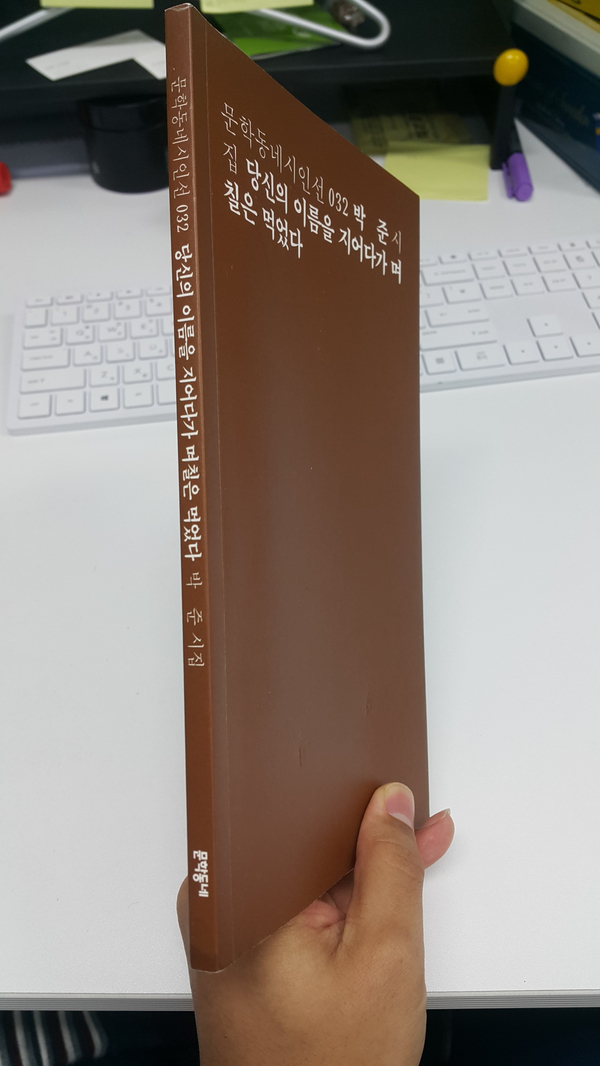  당신의 이름을 지어다가 며칠은 먹었다-박준