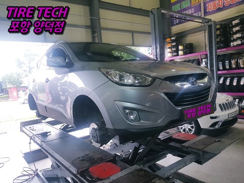  포항타이어 / 투싼IX / 요코하마타이어 AVID ascend GT (S327) / 235/50R/18 / 포항타이어싼곳 / 포항휠타이어전문점 / 타이어테크포항양덕점