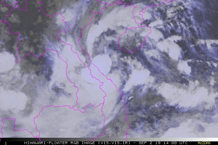  북서 태평양 : 열대저기압 가지키 (Tropical Depression Kajiki) #01