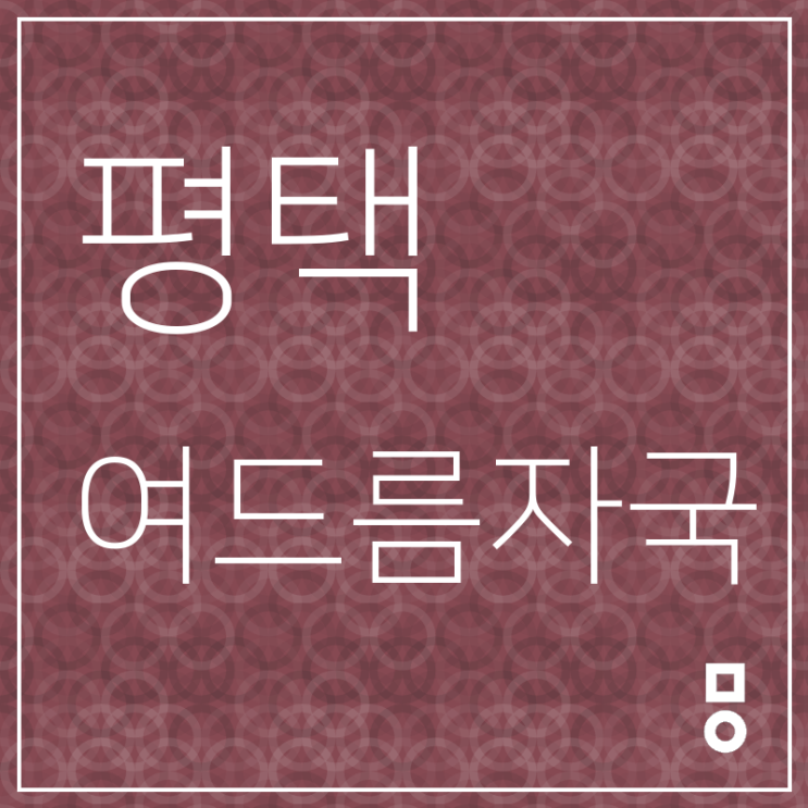  평택 여드름자국 속시원하게 <장안동 여드름자국>