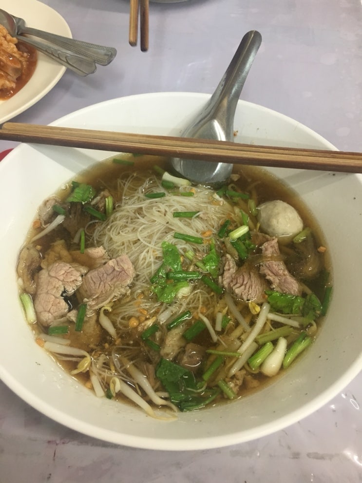  방콕 '란 아이야' / 아속 역 근처 쇠고기 쌀국수 맛집
