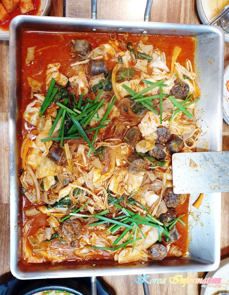 [동탄맛집] 서동탄역 맛집, 순대곱창철판볶음이 최고였던 용가마순대 동탄점