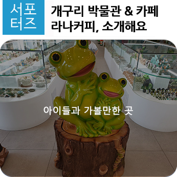  구미 금오산 가볼만한곳 : 개구리 박물관 & 카페 ‘라나커피’를 소개합니다
