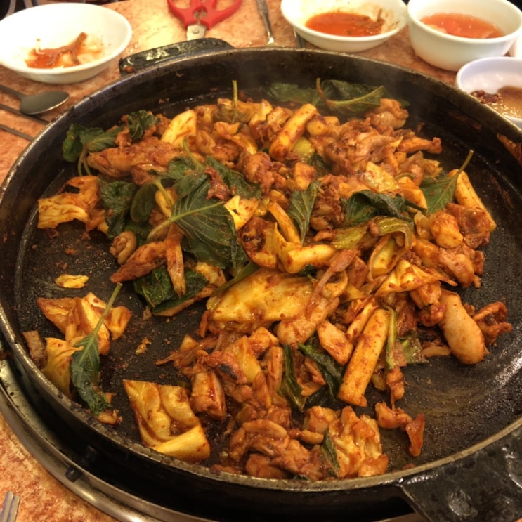  부천 송내 맛집, 철판 닭갈비 “춘천옥닭갈비” 솔직후기