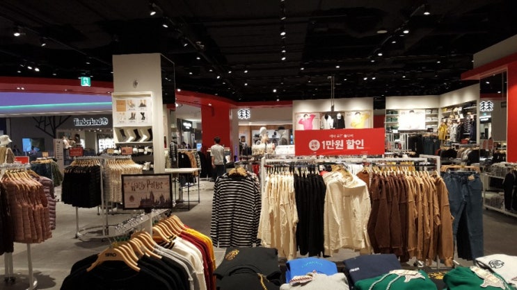  스타필드 부천 옥길 스파오 애슐리 음향