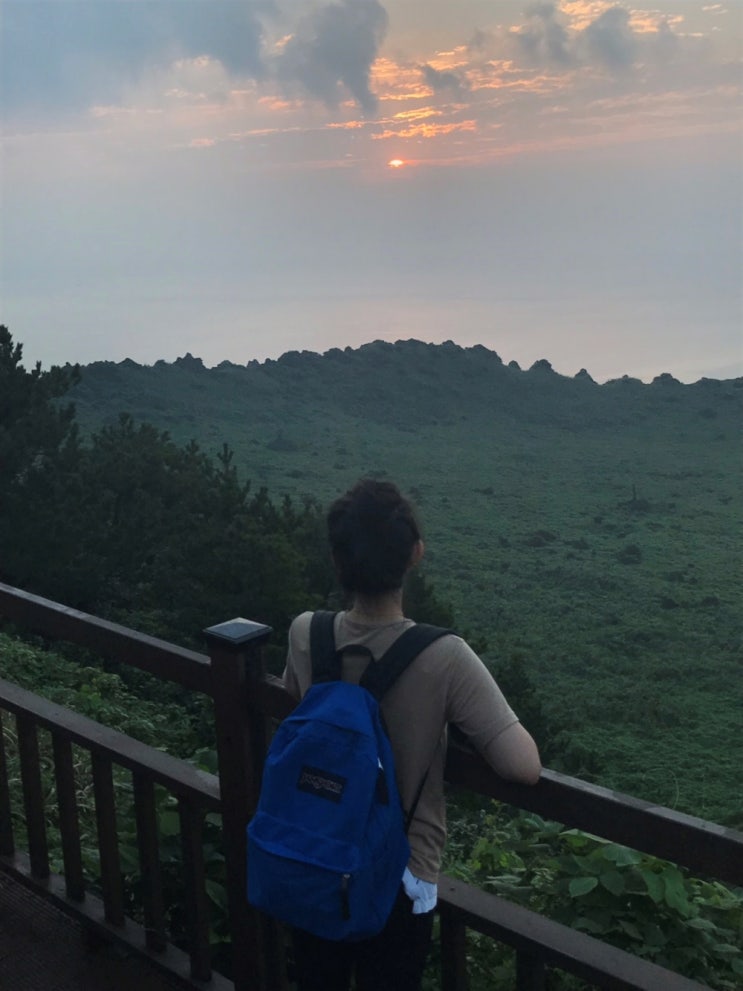  제주도 일출명소 "성산일출봉" 해돋이 감상하기