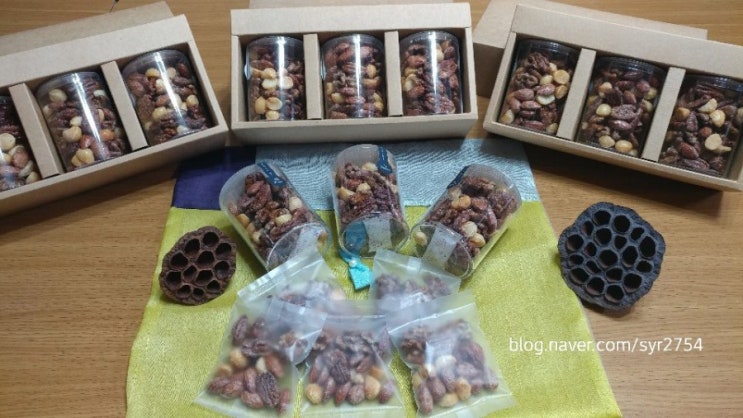  경주 견과류구운강정 오븐찰떡 다래맛있는부엌