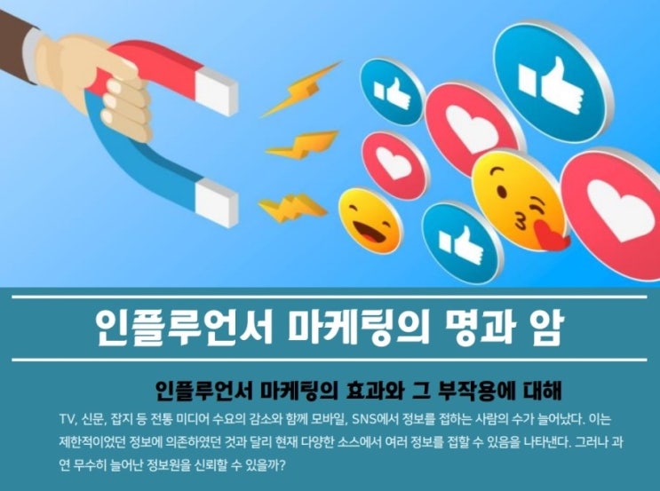  [SNS 이슈 브리핑] 인플루언서 마케팅의 명과 암