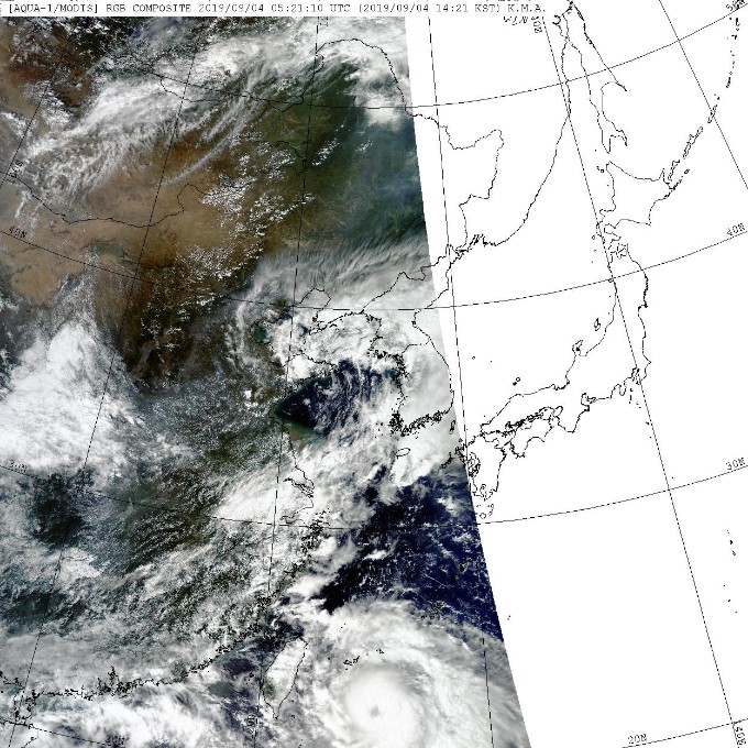 제13호 태풍 링링경로 제주도 목포 군산 인천 서울 경기도영향권