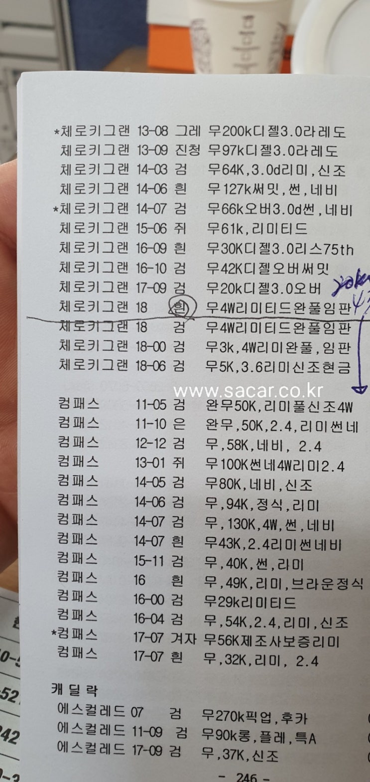  가양동중고차 비오는날 오연서보다 핫한하루~~