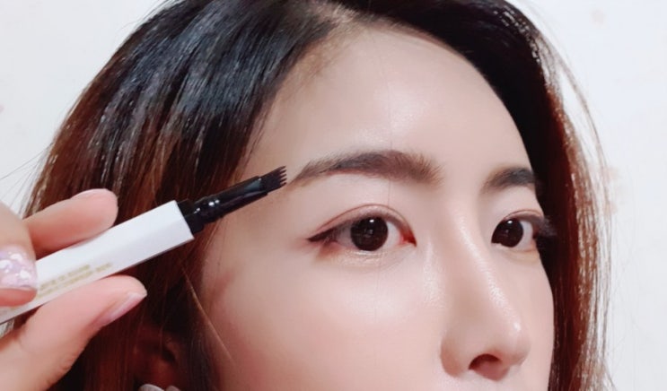  아이브로우틴트 3D핑거팁 메이시크틴트아이브로우 실제후기