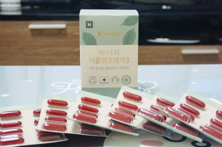  식물성오메가3 추천 : 식물성캡슐까지!, 비너지 오메가3