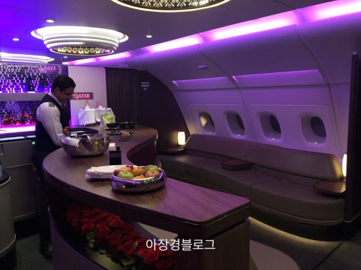  카타르항공 비즈니스 클라스 탑승후기 doh-cdg / 서비스에 감동했긔~️cc