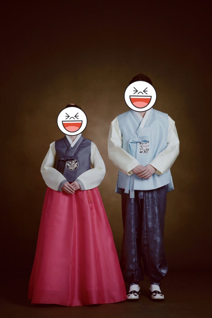  신랑신부님 한복촬영