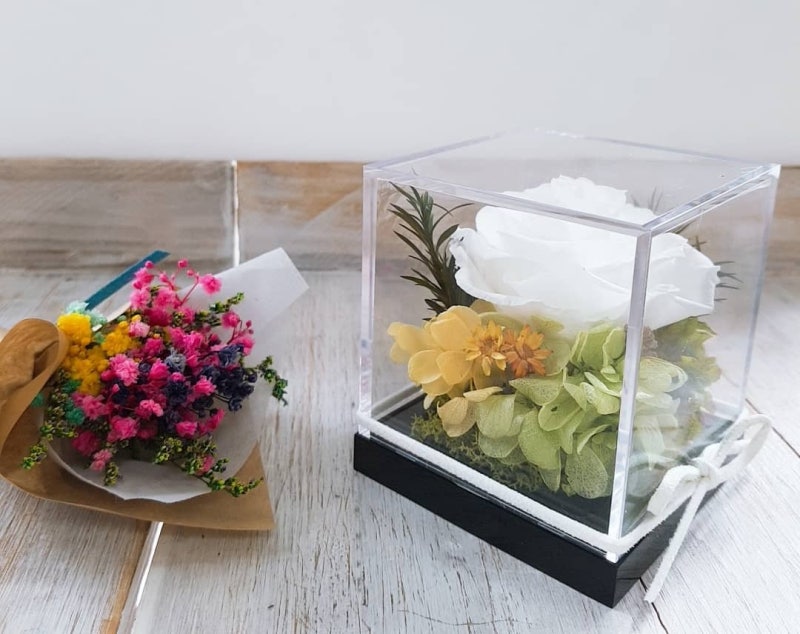 아버지를 위한 장례식 꽃