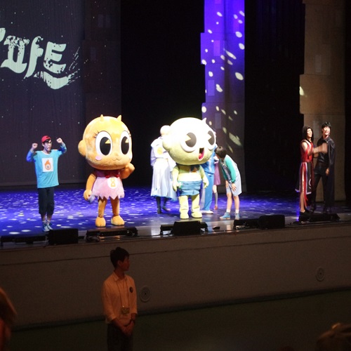  신비아파트 뮤지컬 뱀파이어왕의 비밀 효기 첫 뮤지컬 관람
