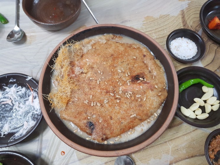  청송맛집 명궁약수가든 ,누룽지백숙 맛집