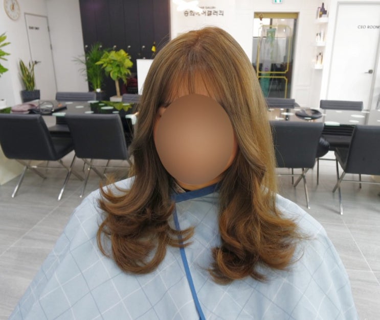  가을 염색컬러 카키브라운 추천해요  [부산대미용실/승희헤어갤러리]
