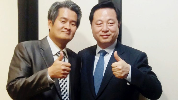 노무현정부 행정자치부 장관 김두관 의원과 성남 박인수