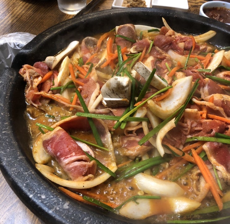  화순맛집 오리불고기 졸맛탱 오리명가