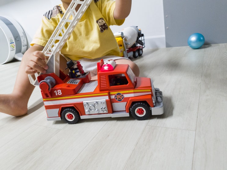  플레이모빌(Playmobil) 소방차 5682 : 놀기 좋은 장난감 마감 아쉬움