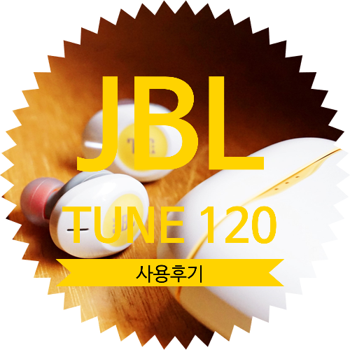  급속충전이 가능한 JBL TUNE120 블루투스 이어폰 사용후기