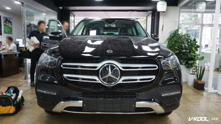  풀체인지 된 벤츠 GLE 300d 브이쿨 PDI 시공