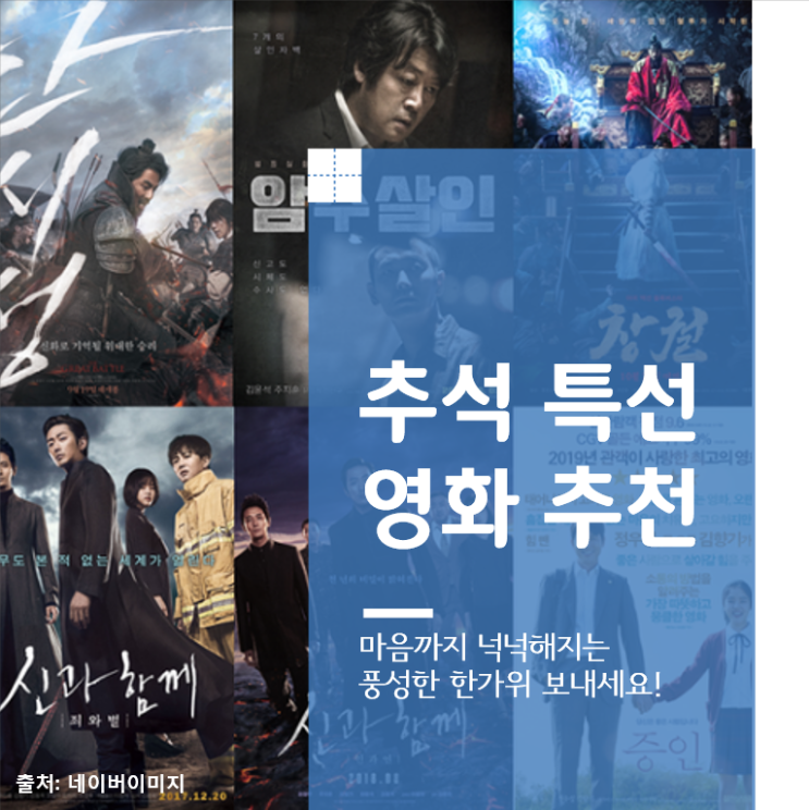  [울산산부인과]2019년 추석 특선영화 추천