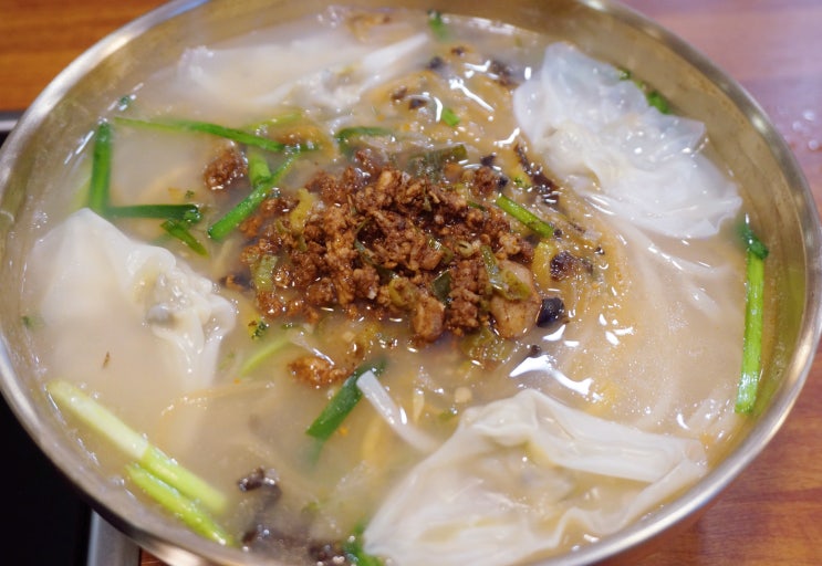  야탑 칼국수 강남교자 야탑NC점 칼국수 + 얼큰수제비 + 교자만두