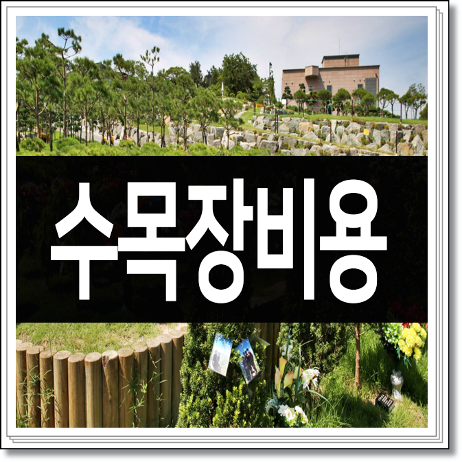  수목장비용 효율적으로 모십니다