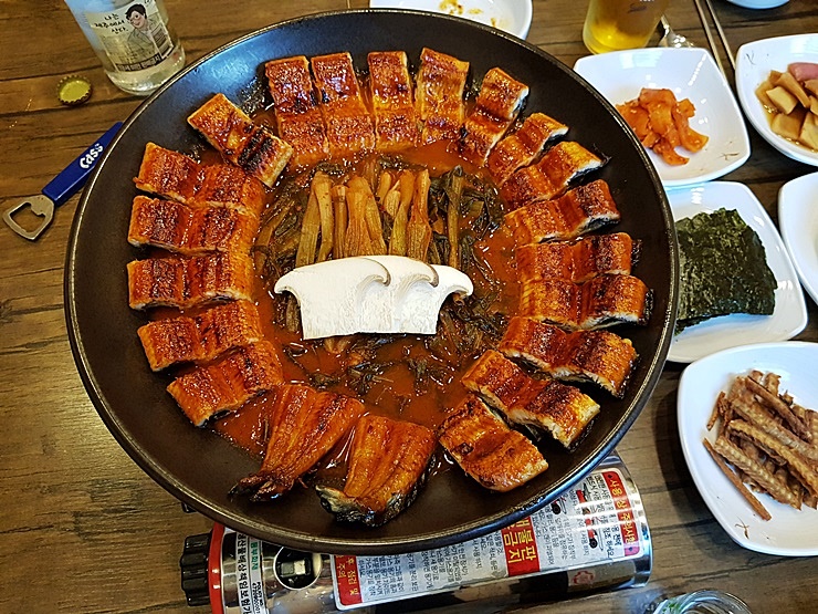  영통 장어 맛집 가족모임 회식장소! 소금빛풍천장어