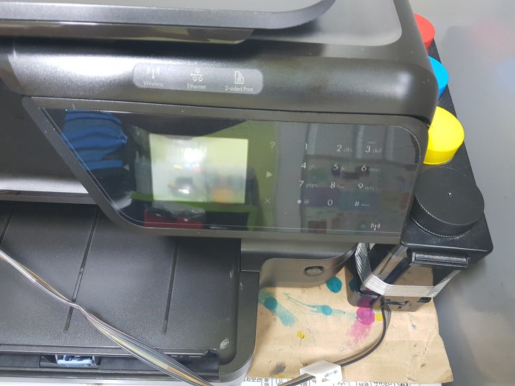  HP8600 복합기 출장수리 합니다.- 울산 남구 달동 사무실 무한프린터 수리