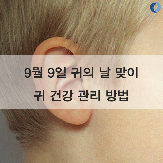  9월 9일 귀의 날! 귀 건강 관리 방법과 귀에 좋은 음식