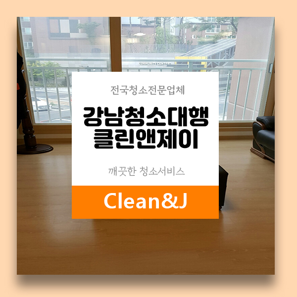 강남청소대행 살고 있는 집도 청소 가능해요!
