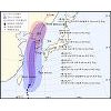 제13호 태풍 링링, 7일 오전 제주도 해상 접근