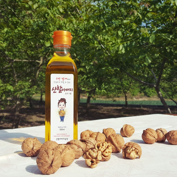 국산 호두기름 먹는 방법 보관방법 간단해요.