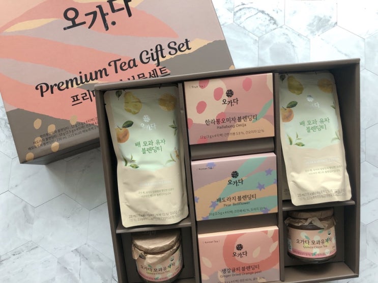  추석선물로 받은 오가다 프리미엄티 선물세트 :: 고급지고 맛있는 건강한 선물에 감동받았어요~