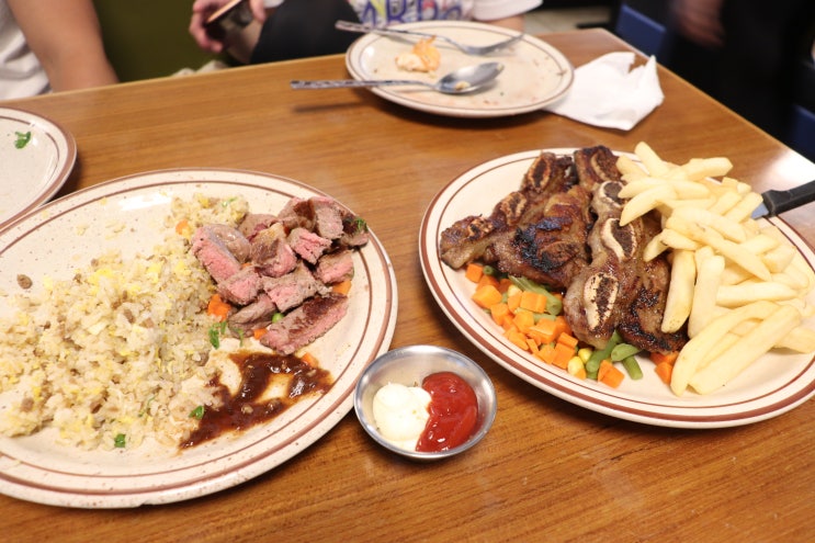  사이판 센츄리호텔에 위치한 셜리스, LA갈비 꼭 드세요 !